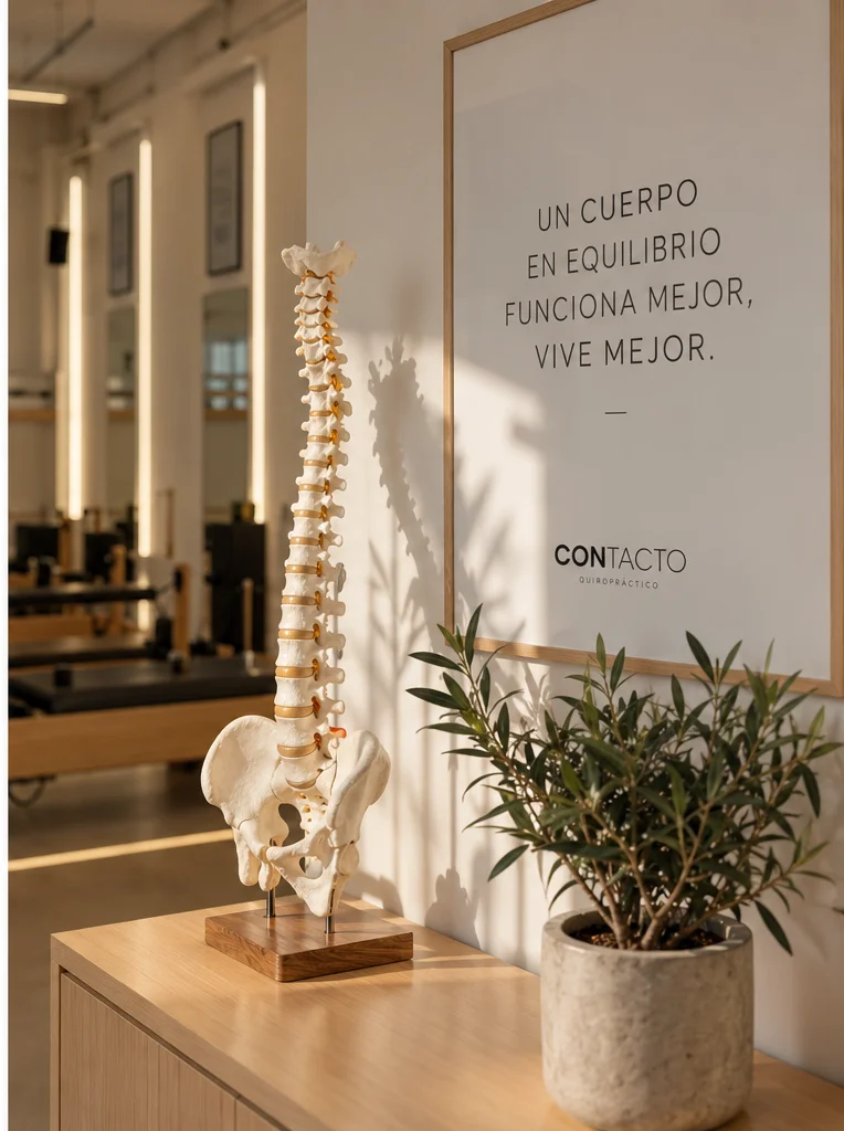 Filosofía de CONTACTO Quiropráctico: un cuerpo en equilibrio funciona mejor, vive mejor