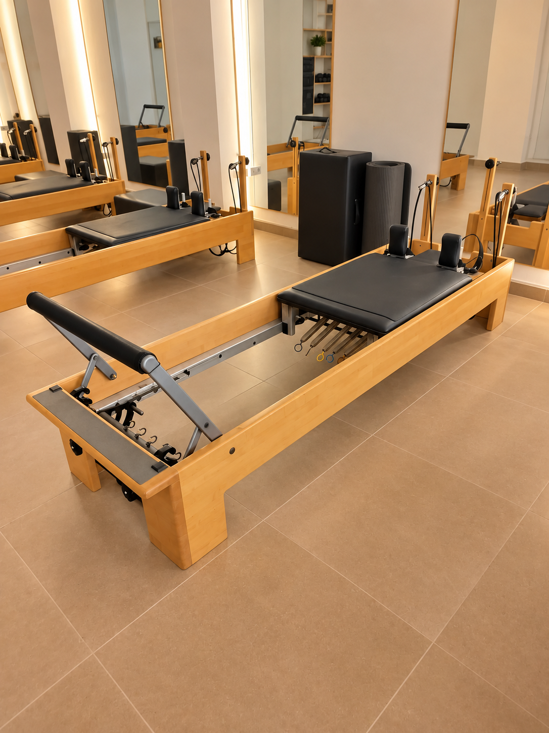 Máquina reformer en CONTACTO Pilates, El Prat de Llobregat